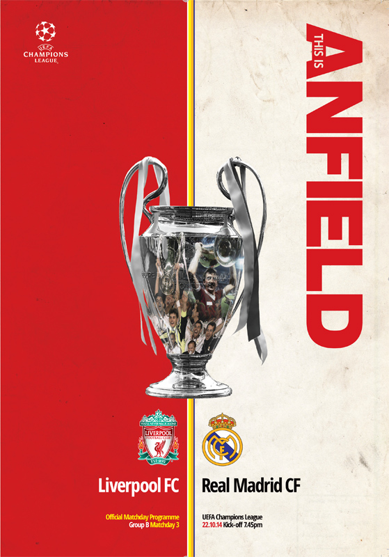 2014/15 CHAMPIONS LEAGUE - LIVERPOOL v REAL MADRID